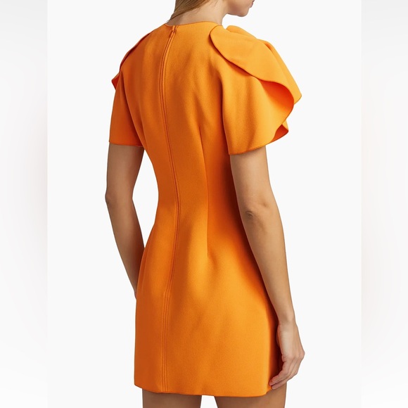 NWT Acler Vibrant Orange Mini Dress - Picture 4 of 8